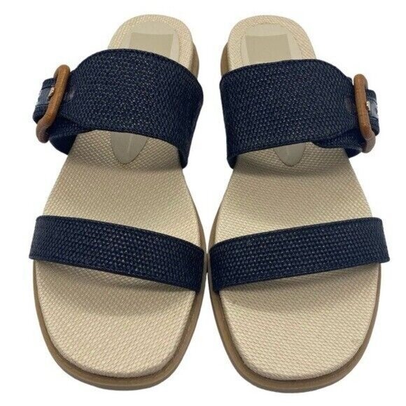 Dolce Vita Shoes - NWT Dolce Vita Genzel Slide Black Buckle Sandal 8